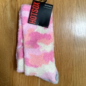 Fuzzy grip socks